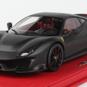 1/24 Ferrira 488 Pista Black With Display Case By Live Car Almost Real Model Karson