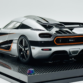 Koenigsegg one 1 Silver Resin1