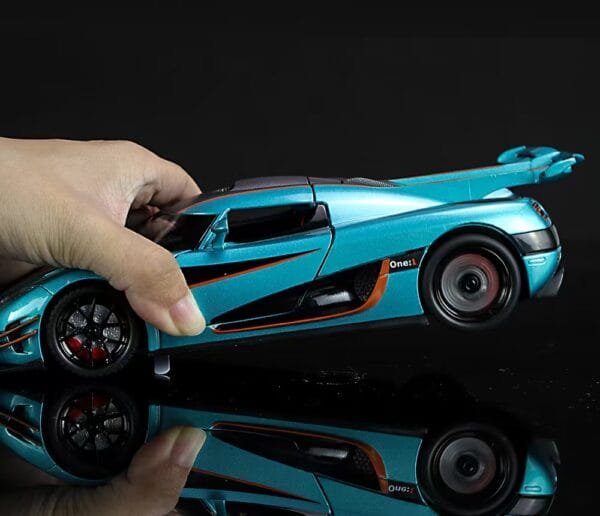 Koenigsegg one 1 blue1