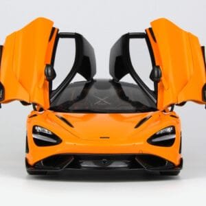 1/24 McLaren 765LT Yellow With Display Case By My Diecast Cars Almost Real Model Turbo Detail