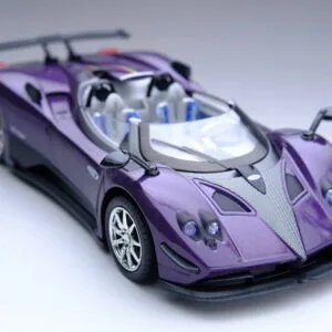1/24 Pagani Zonda Purple With Display Case By Live Car Model Karson
