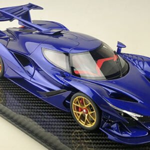 1/18 Peako Apollo IE (Blue w/ Carbon Base) Resin Enclosed Live Car Model Karson Limited