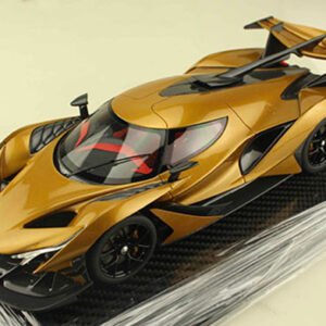 1/18 Peako Apollo IE (Gold w/ Carbon Base) Resin Enclosed Live Car Model Karson Limited