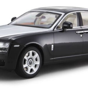 1/18 Kyosho Rolls-Royce Ghost (Black / Darkest Tungsten with Silver Bonnett) Live Car Model Karson Diecast