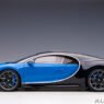 1-12 AUTOart Bugatti Chiron (French Racing Blue and Atlantic Blue)