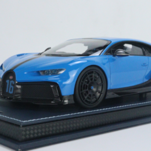 1/18 MR Collection Bugatti Chiron Pur Sport Blue Resin Live Car Model Karson