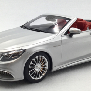 1/18 GT Spirit Mercedes Benz S65 AMG Convertible (Silver) Resin Live Car Model Karson