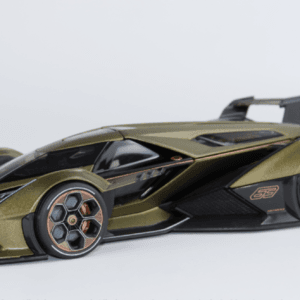 1/18 Lamborghini V12 Vision Gran Turismo GT (Metallic Green) Live Car Model Karson Diecast