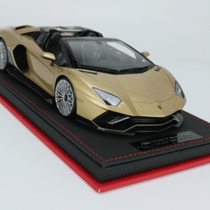 1/18 MR Collection Lamborghini  Aventador Ultimae LP780-4 Convertible car Champagne gold Live Car Model Karson