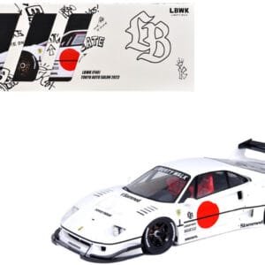1/18 INNO MODEL Ferrair LBWK F40 White Tokyo Auto Salon 2023 Resin Live Car Model Karson