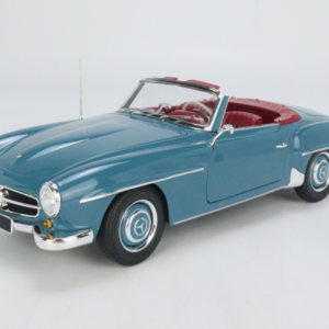 1/18 Minichamps 1955 Mercedes-Benz 190 SL 190SL (Blue with Red Interior) Live Car Model Karson Diecast Limited
