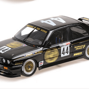 1/18 Minichamps 1987 BMW E30 M3 #44 Winner Div. 2 1000km Bathurst JPS Team BMW Jim Richards, Tony Longhurst Live Car Model Karson Diecast Limited