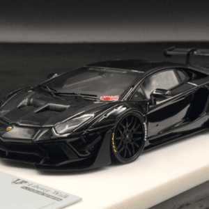 1/43 Fuelme Lamborghini Aventador Roadster LB Works 50th Anniversary (BLACK) Live Car Model Karson Diecast