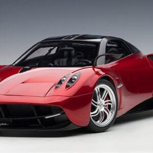 1/12 AUTOart Pagani Huayra (Metallic Red with Silver Wheels) Live Car Model Karson