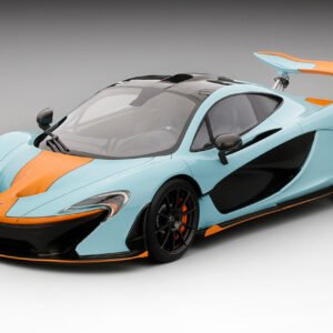 1/12 TSM McLaren P1 Blue / Orange Resin Live Car Model Karson Limited