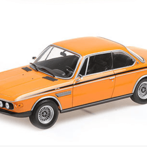 1/18 Minichamps 1971 BMW 3.0 CSL (Orange) Live Car Model Karson