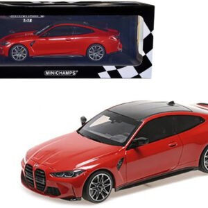 1/18 Minichamps BMW M4 G82 (Toronto Red Metallic) Live Car Model Karson
