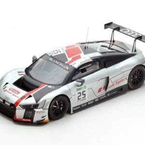 1/18 Audi R8 LMS No.25 Audi Sport Team Saintéloc Winner 24H SPA 2017 C. Haase - J. Gounon - M. Winkelhock Limited 500 Live Car Model Karson