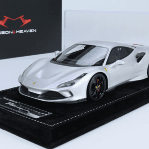 1/18 HH Model Ferrari Supercar F8 Tributo Series Matte silver Live Car Model Karson