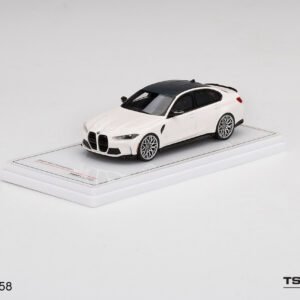 1/43 TSM 2021 BMW M3 Competition (G80) (Alpine White) Resin Live Car Model Karson