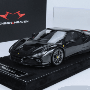 1/18 HH Model Ferrari Supercar F8 Tributo Series Black Live Car Model Karson