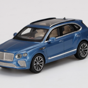 1/43 TSM Model Bentley Bentayga V8 2020 Portofino Blue Resin Live Car Model Karson