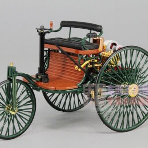 1/18 Dealer Edition 1886 Mercedes-Benz No.1 Patent Motorwagen Classic Selection Live Car Model Karson Diecast