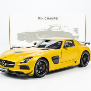 1/18 Minichamps Mercedes-Benz AMG SLS Black Series (Gold Yellow) Live Car Model Karson Diecast