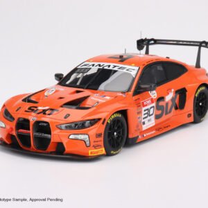 1/18 Top Speed BMW M4 GT3 #30 BMW M4 GT3 BMW M Team WRT 2023 IGTC INDY 8 Hrs. Winner Live Car Model Karson