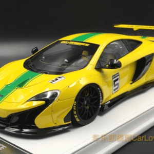 1/18 J‘s Model 650S LB works Yellow with Green Stripes  Limit 60 Pieces Live Car Model Karson