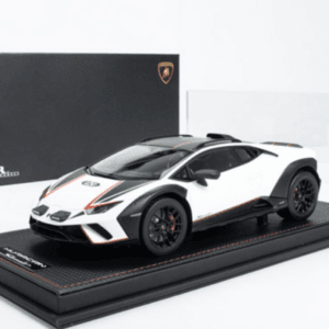 1/18 MR Collection Lamborghini Huracan Sterrato Matte White Live Car Model Karson