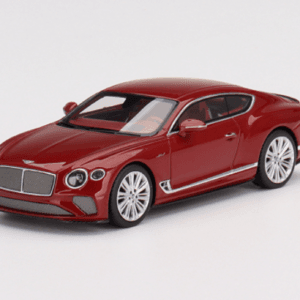 1/43 TSM Model Bentley Continental GT Speed 2022 Candy Red Resin Live Car Model Karson