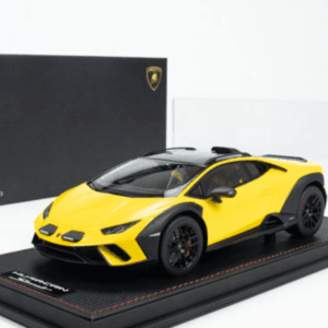 1/18 MR Collection Lamborghini Huracan Sterrato Yellow Live Car Model Karson