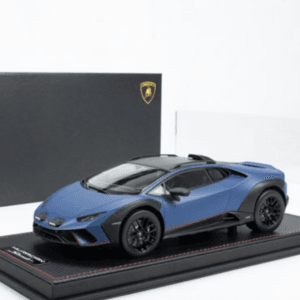 1/18 MR Collection Lamborghini Huracan Sterrato Matte Blue Live Car Model Karson