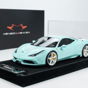 1/18 HH Model Ferrari 458 Speciale Tiffany Live Car Model Karson