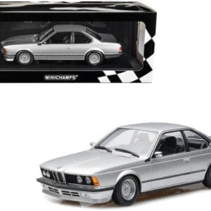 1/18 Minichamps 1982 BMW 635 CSi (Silver Metallic) Live Car Model Karson