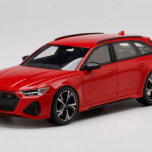1/18 Top Speed Audi RS 6 Avant (Carbon Black Tango Red) Resin Live Car Model Karson