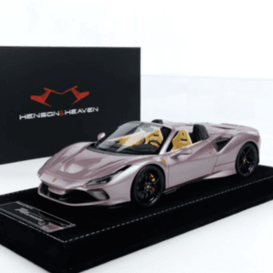 1/18 HH Model Ferrari F8 Spider Berry Pink (Limit 30 Pieces) Live Car Model Karson