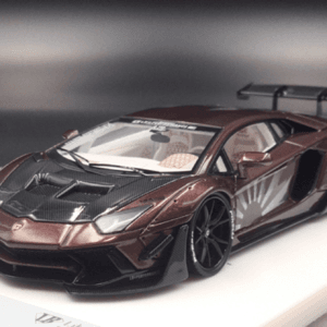 1/43 Fuelme LB Works Aventador 50th Commemorative Edition Brown Live Car Model Karson