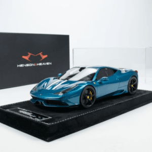 1/18 HH Model Ferrari 458 Speciale Green Live Car Model Karson