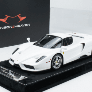 1/18 HH Model Ferrari Enzo Pearl white Live Car Model Karson