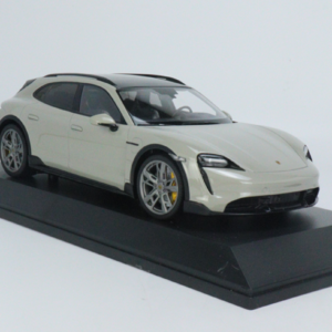 1/18 Minichamps 2021 Porsche Taycan Cross Turismo Turbo S (Chalk Grey) Live Car Model Karson