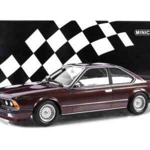1/18 Minichamps 1982 BMW 635 CSi (Dark Red Metallic) Live Car Model Karson Diecast