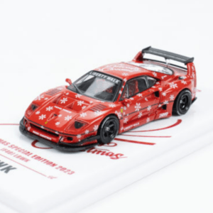 1/64 INNO 64 Ferrari LBWK F40 X‘MAS 2023 Specia Edition Live Car Model Karson