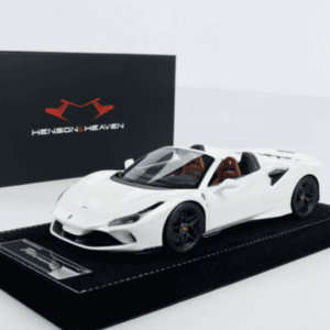 1/18 HH Model Ferrari F8 Spider  Pearl White (Limit 30 Pieces) Live Car Model Karson
