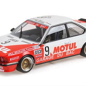 1/18 Minichamps 1984 BMW 635 CSi #9 7th 24h Spa René Hollinger, Fabien Giroix, Jean Krucker Live Car Model Karson Diecast Limited 300 Pieces