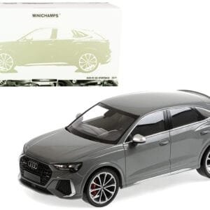 1/18 Minichamps Audi RS Q3 Sportback (Gray) Live Car Model Karson Diecast Limited Edition to 240 pieces Worldwide