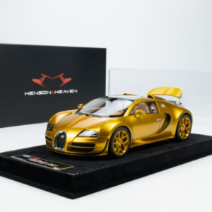 1/18 HH Model Bugatti Veyron Gold Edition (Limit 30 Pieces) Live Car Model Karson