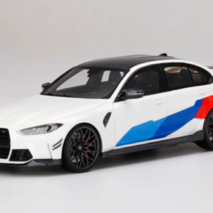 1/18 Top Speed BMW M3 M-Performance (G80) Alpine White Resin Live Car Model Karson