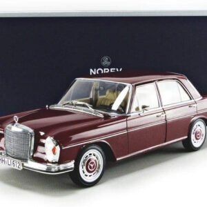 1/18 Norev 1968 Mercedes-Benz Mercedes 280 SE 280SE (Dark Red) Live Car Model Karson Diecast